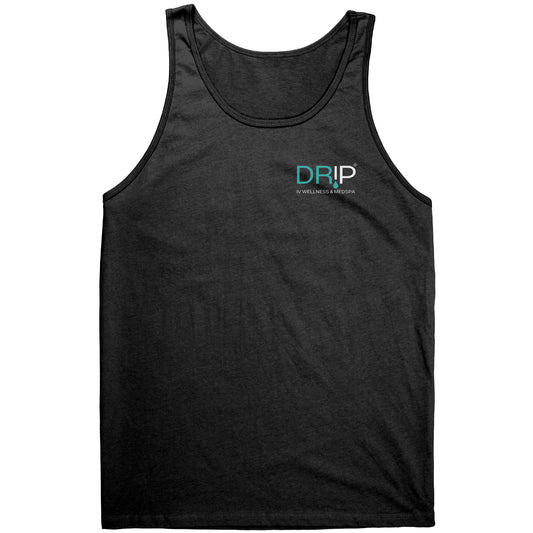 Unisex Drip Tank - Black and Grey