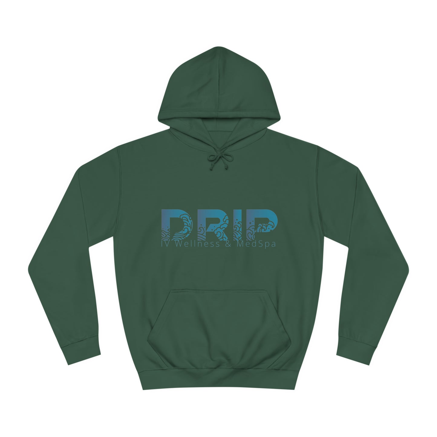 Water Drip Unisex College Hoodie