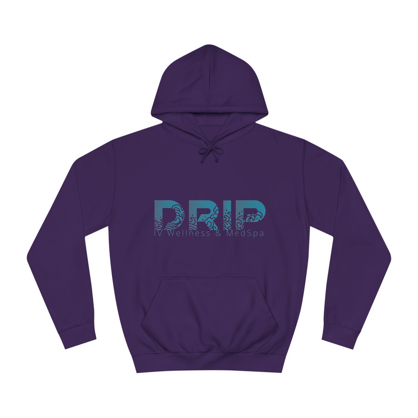 Water Drip Unisex College Hoodie