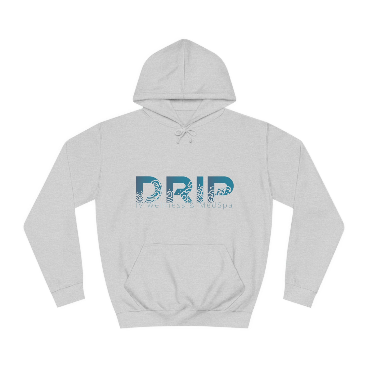 Water Drip Unisex College Hoodie