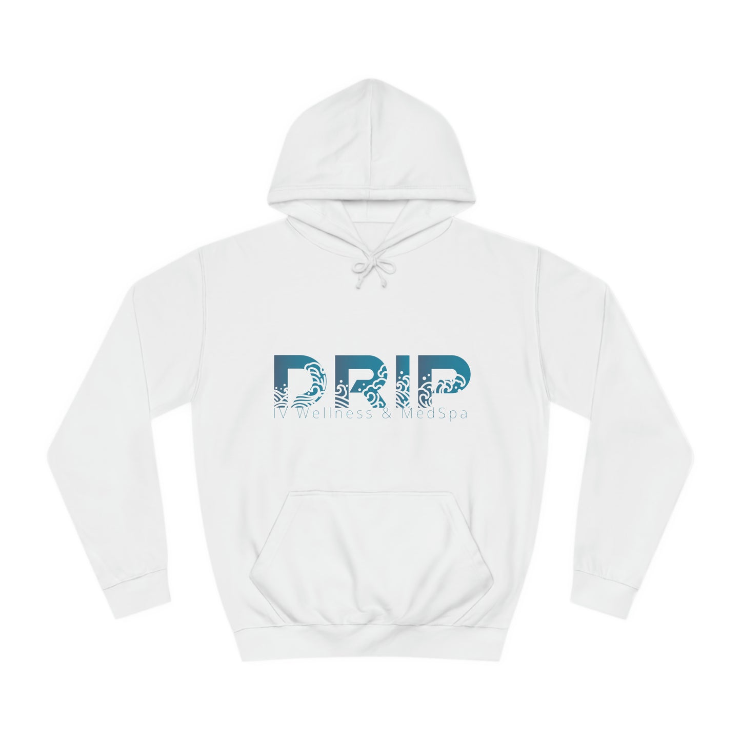 Water Drip Unisex College Hoodie