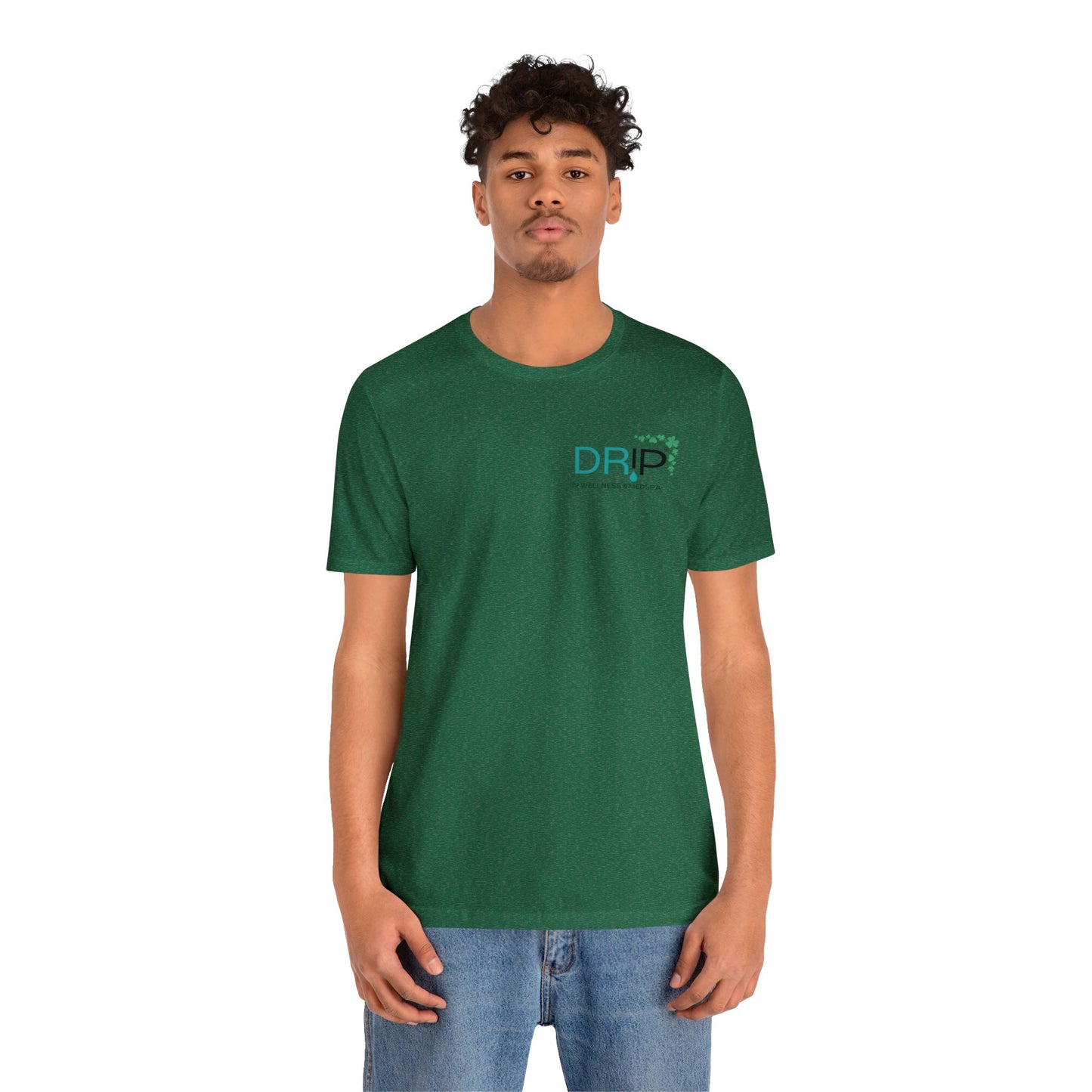 Drip St Patricks Day Unisex Jersey Short Sleeve Tee