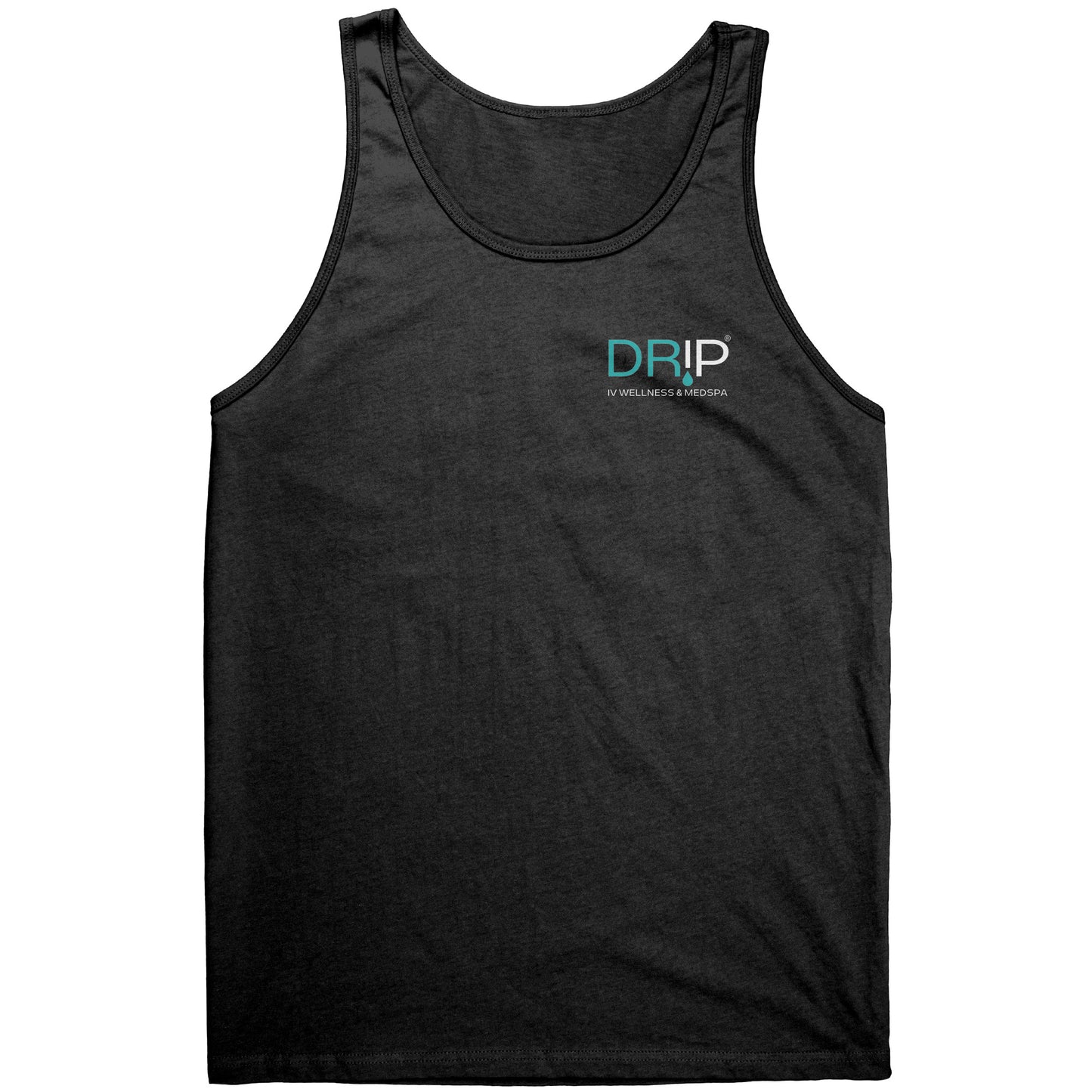 Unisex Drip Tank - Black and Grey