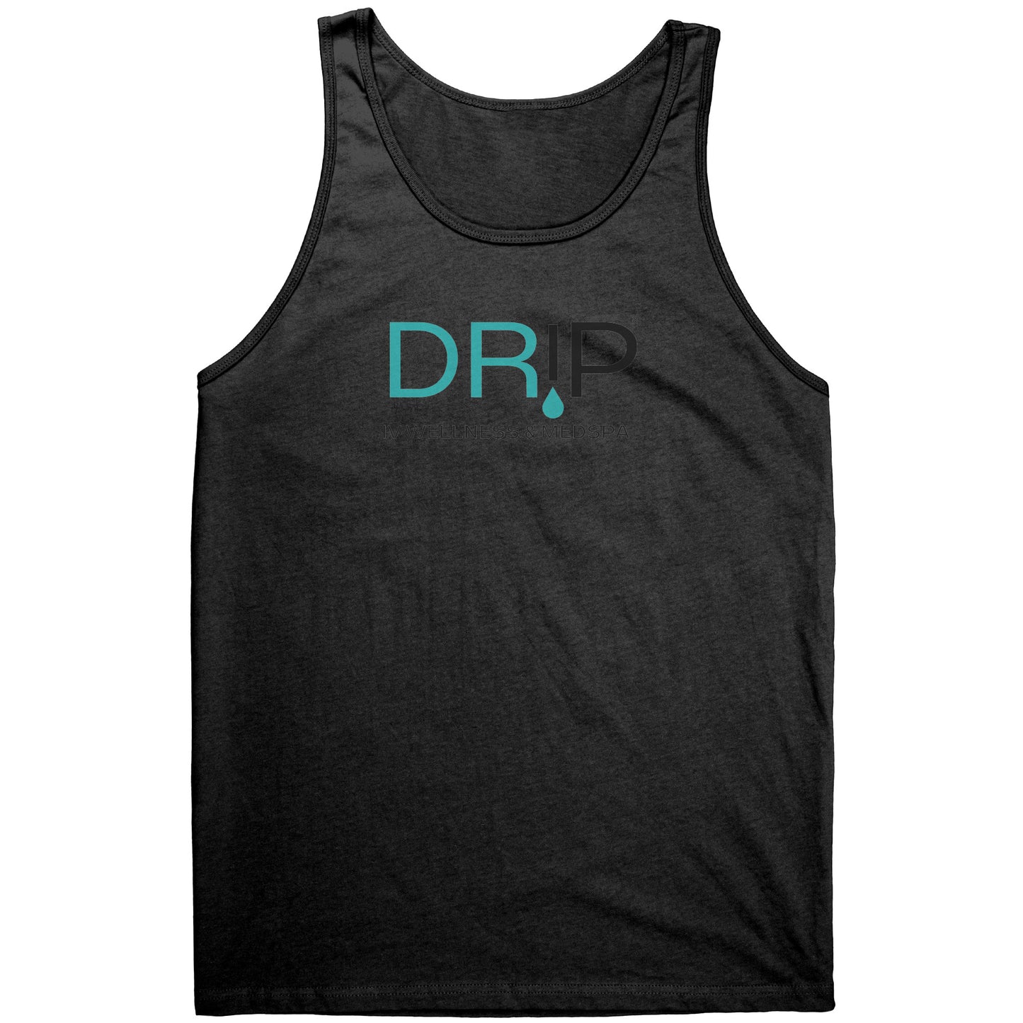 Unisex Drip Tank - White