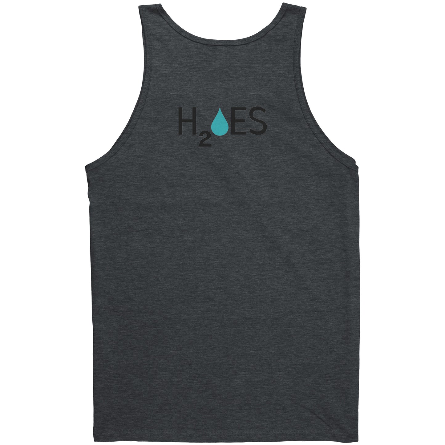 Unisex Drip Tank - White