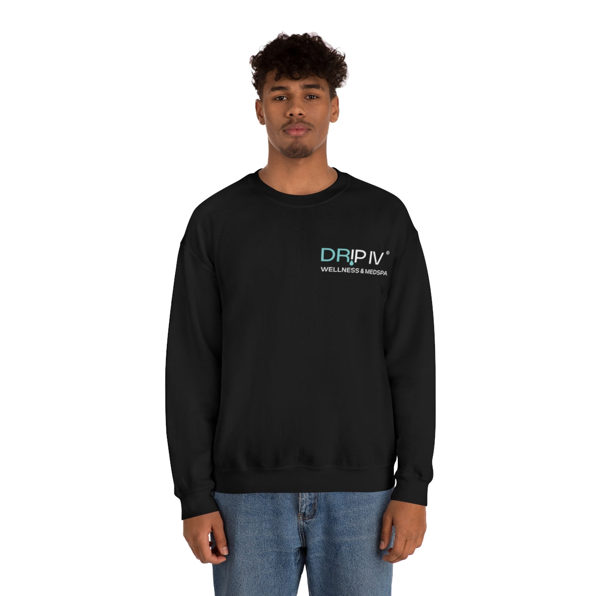 Logo Drip Drip Unisex Heavy Blend™ Crewneck Sweatshirt