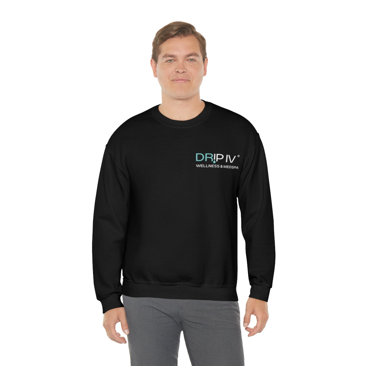 Logo Drip Drip Unisex Heavy Blend™ Crewneck Sweatshirt