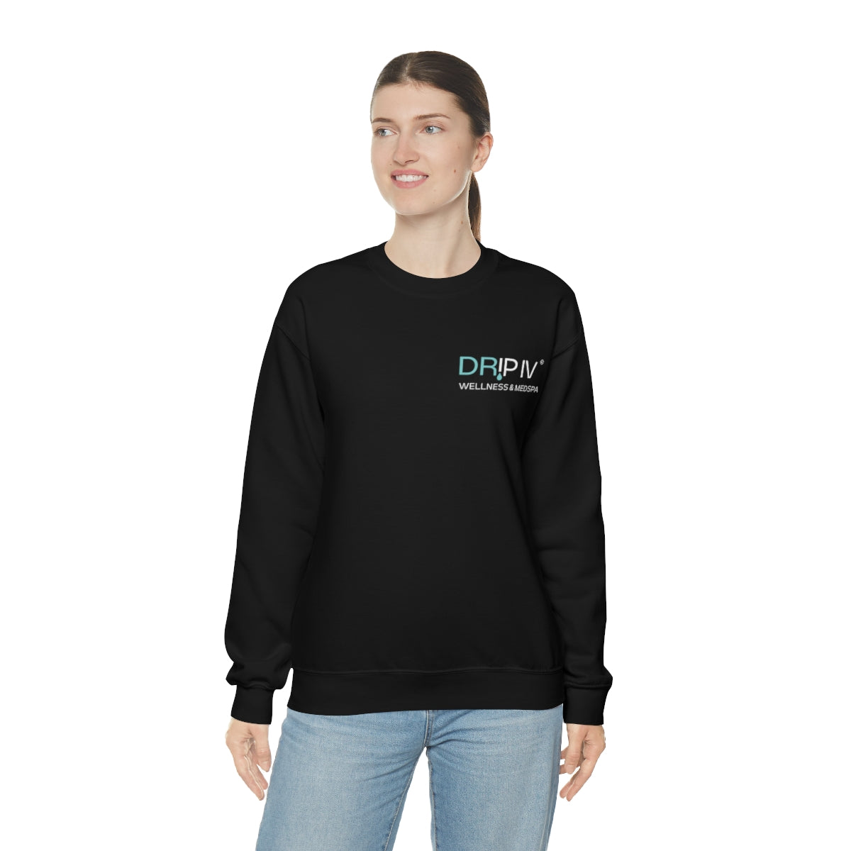 Logo Drip Drip Unisex Heavy Blend™ Crewneck Sweatshirt