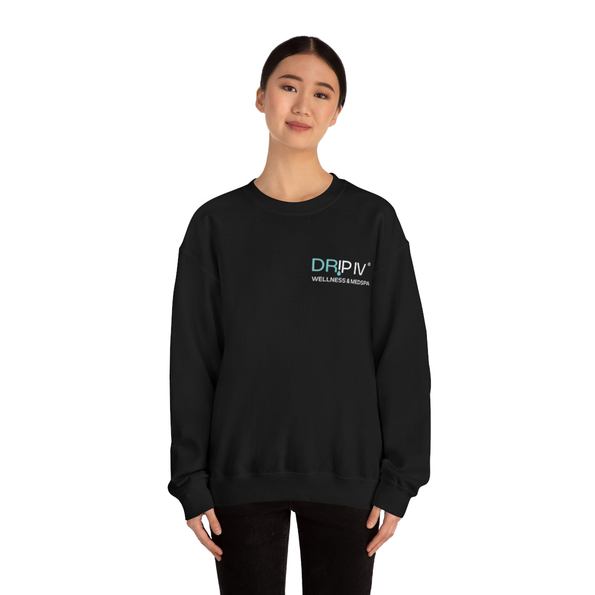 Logo Drip Drip Unisex Heavy Blend™ Crewneck Sweatshirt